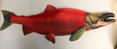 sockeye salmon plush